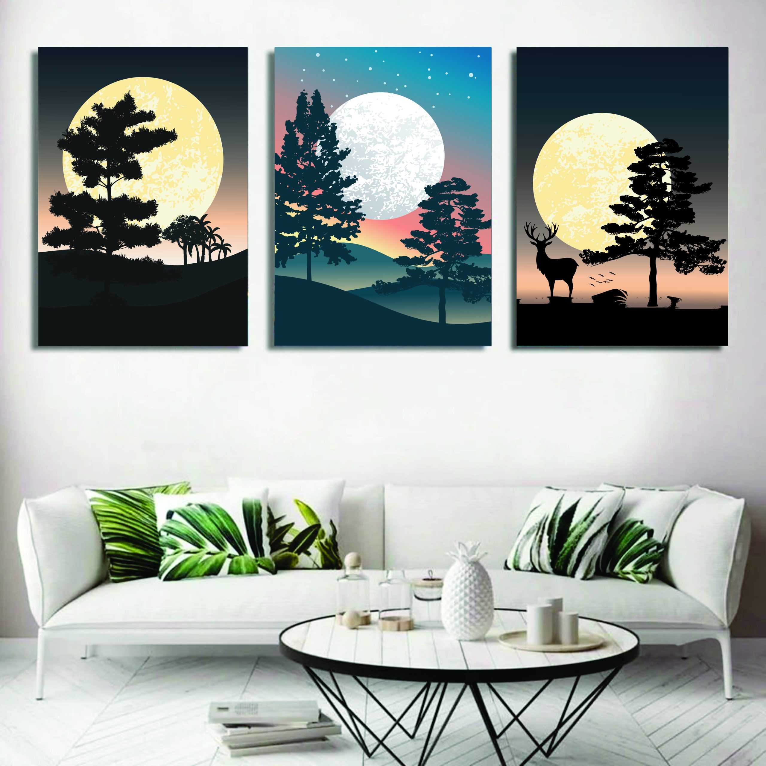 6a59deda72b195046b54c638283cafd1.jpeg Set of 3 Wall Art Wooden Phototile Frames for Wall Decor - Image 1