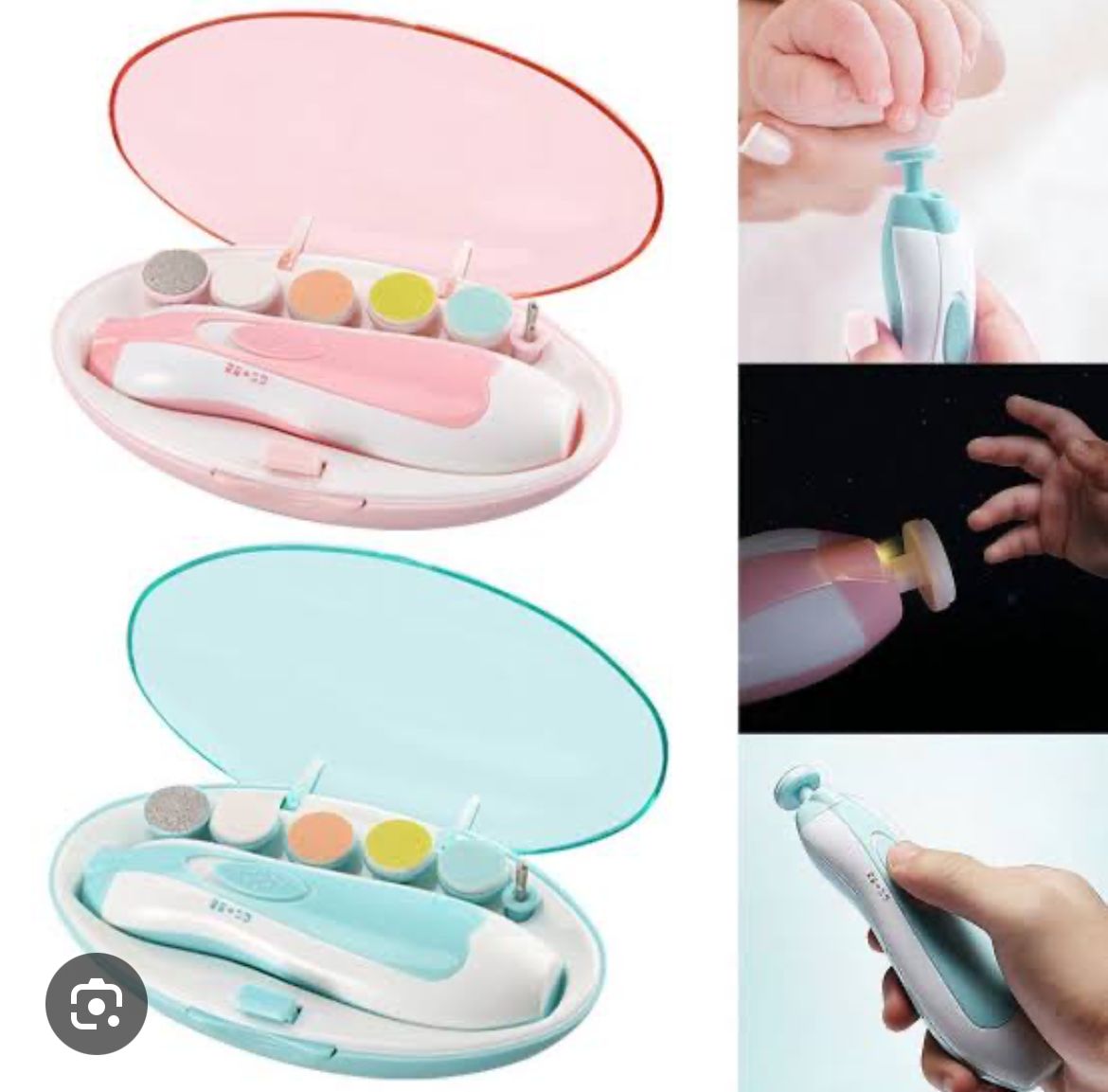 6b142b85-cf0d-41ac-a545-6a704493ce4d.jpeg Baby electric nail clipper nail cutter manicure & Pedicure 0m+ | Baby nail trimmer - Image 1