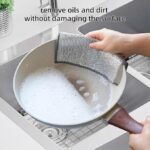 Reusable elastic food covers sealing bowls in kitchen