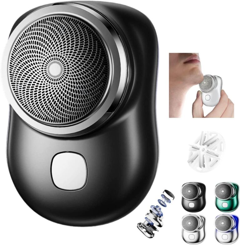Portable mini shaver compact design for travel