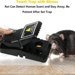 Heavy Duty Mouse Trap – High-Sensitivity Quick Catch Reusable Rat Traps for Home and Indoor Use