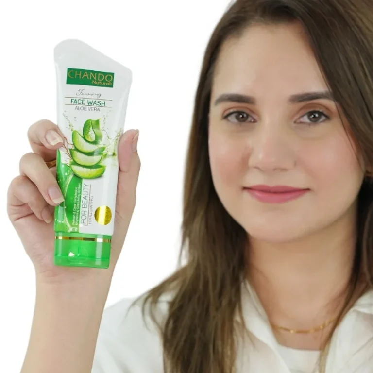 Chando Naturals Aloe Vera Beauty Face Wash front view 100ml tube