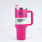 Stanley 40 Oz (1200ML) Stainless Steel Vacuum Insulated Tumbler with Straw – Leak-Proof Quencher Cup for Hot & Cold Beverages, Travel Mug, Gym Water Bottle, Coffee Thermos -Random Colors | Stanley | (With Box)