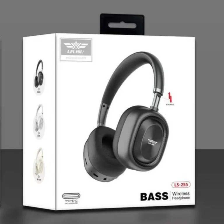Lelisu LS-255 wireless bass headphones front view