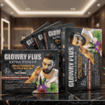GLOWRY PLUS Extra Power Mud Mask for Men | Deep Pore Cleanser & Oil Control Face Mask | Natural Skin Brightening & Cooling Mud Mask