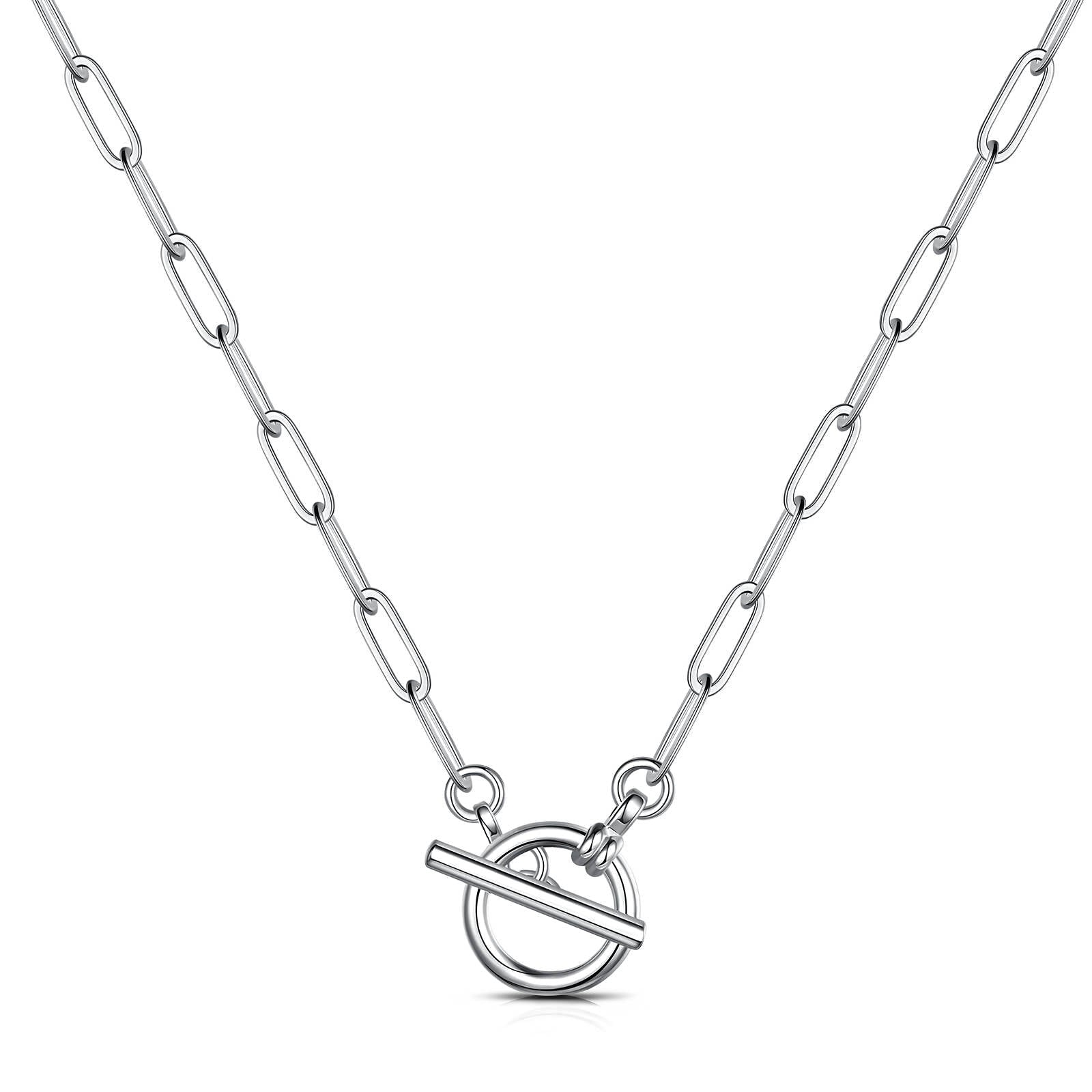 88003-0_072938_1600_new Stainless steel toggle necklace front view