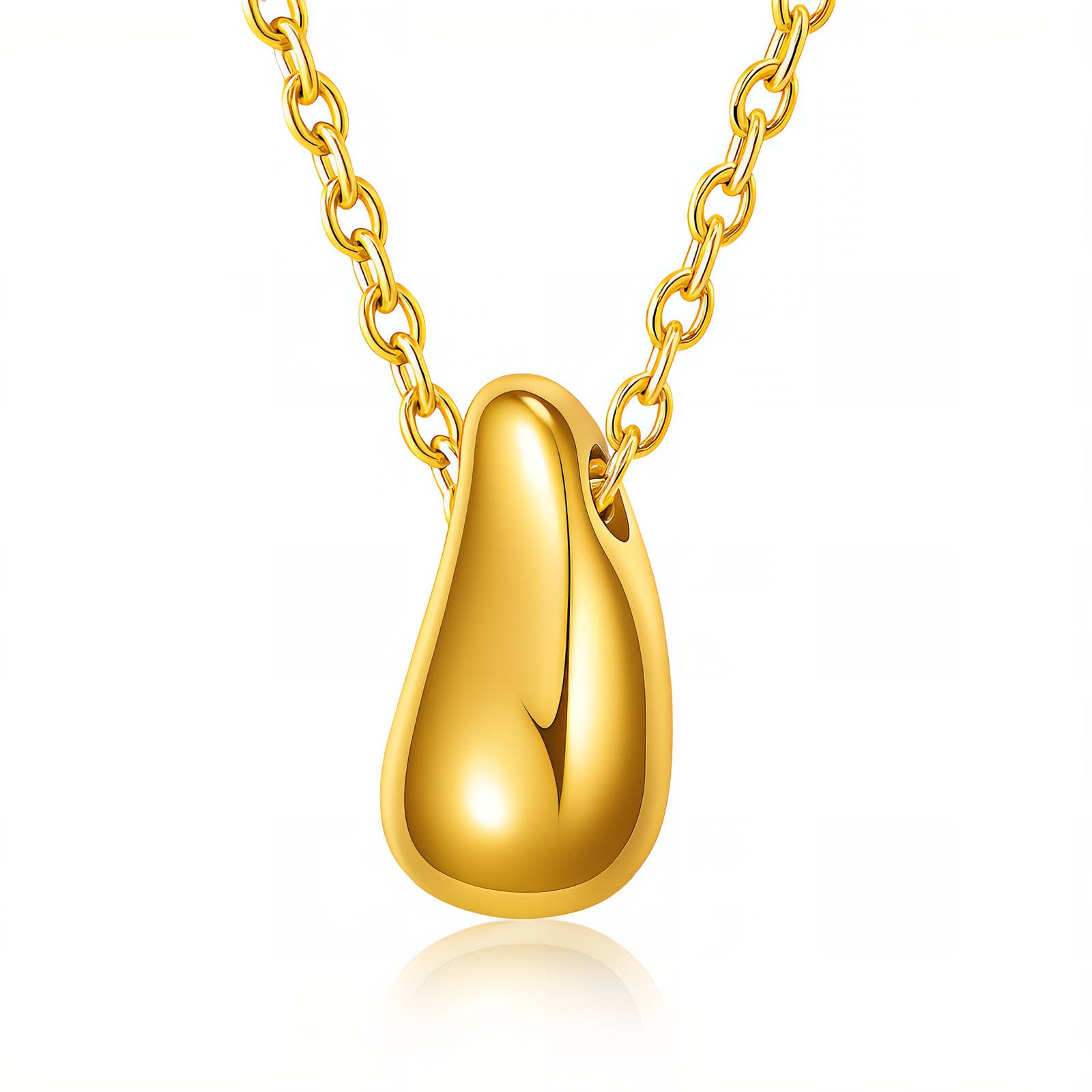 88269-0_231623_new_16590814_172133 18K gold plated stainless steel necklace front view