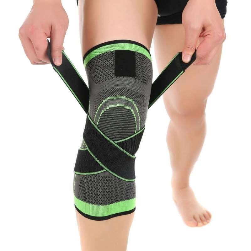 Products 800x800 - 8 Adjustable 3D knee support band with patella gel pad front view