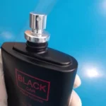 Black Car unisex perfume 100ml sleek black bottle front view