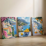 3Pcs Vintage Wall Frame | Decorative 8x11 Inch Frames With Double Tape