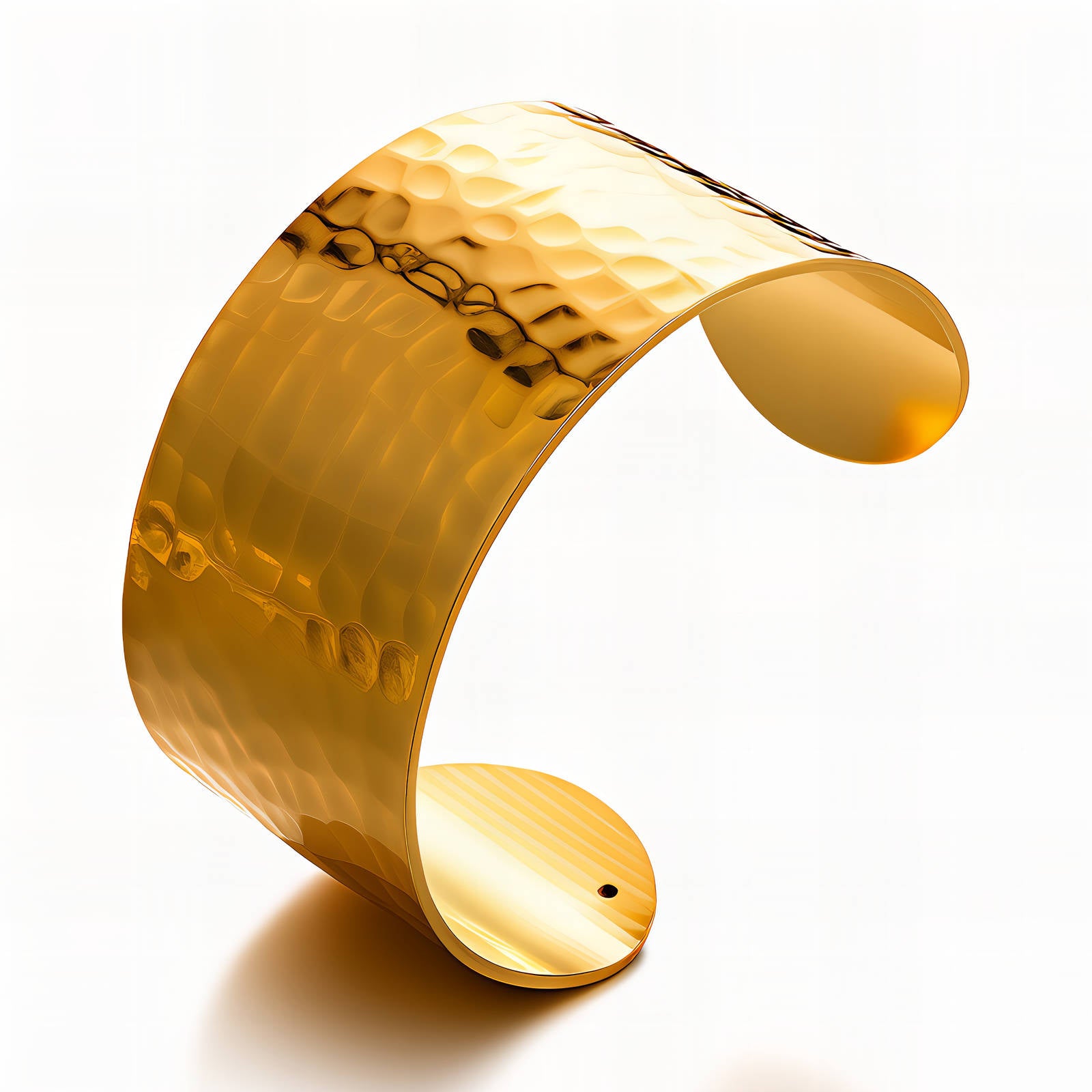 91262-0_new 18K gold plated stainless steel bracelet front view