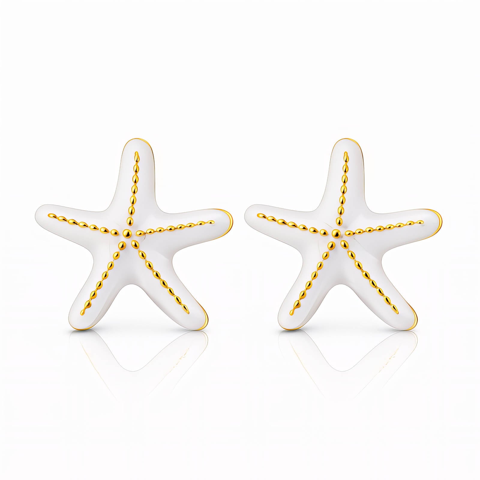 91955-0_1621132198 18K gold plated stainless steel starfish stud earrings