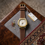 Matturi Fashion Luxury Sports Wristwatch Gold Plated Case Silicone Rubber Strap Non Waterproof Without Box