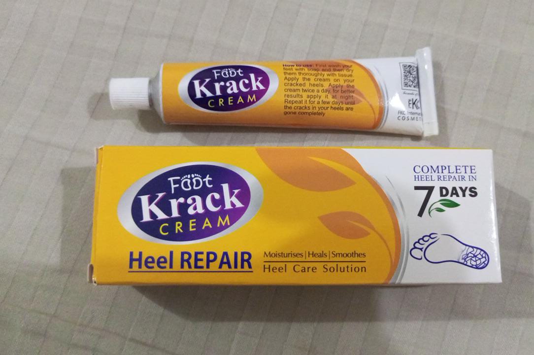 9d9f65d720a37379449a3a03de69ba4f.jpeg Herbal Krack Feet Heel Repair Cream tube 25g front view