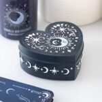 Blue Moon Heart Trinket Box