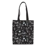 Crystal Witch Print Polycotton Tote Bag