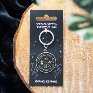 Cryptid Research Team Keyring