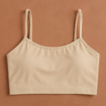 Teenagers’ Malai Non-Padded Bra – Soft, Lightweight & Comfortable Everyday Wear Lingerie, Plain Design in Beige, Sizes 28, 30, 32