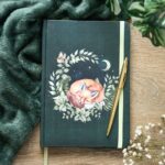 Green Sleeping Fox A5 Notebook