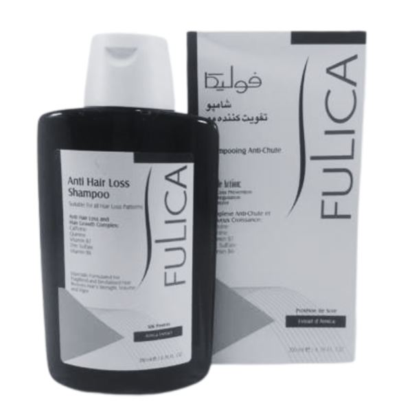 Fulica-Shampoo-600x600-1.png Fulica Fortifying & Anti-Hair Loss Shampoo – 200 ml Strengthens | Prevents Hair Loss - Image 1