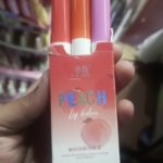 3 In 1 Shijing Peach Lip Balm – 3-in-1 Moisturizing, Hydrating, Protective & Nourishing Lip Care with Vitamin E – Natural Peach Flavor, Organic, Vegan & Cruelty-Free