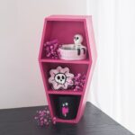Small Hot Pink Coffin Shelf