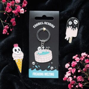 Dead Cool Skeleton Keyring