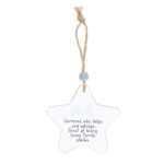Uncle Hanging Star Sentiment Sign