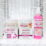 3-in-1 hand and foot whitening skincare set with cream and wash