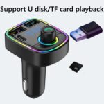 C1 - Car Mp3 Player | Car Wireless FM Transmitter | Car Mp3 Modulator | Car Accessories ( Random Color )