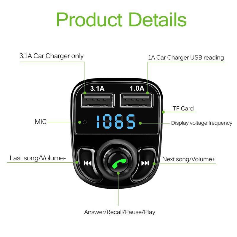Hc249daa1e4734a65952c9bbd09693079N.jpg X8 multifunctional car MP3 player with LED display and dual USB ports