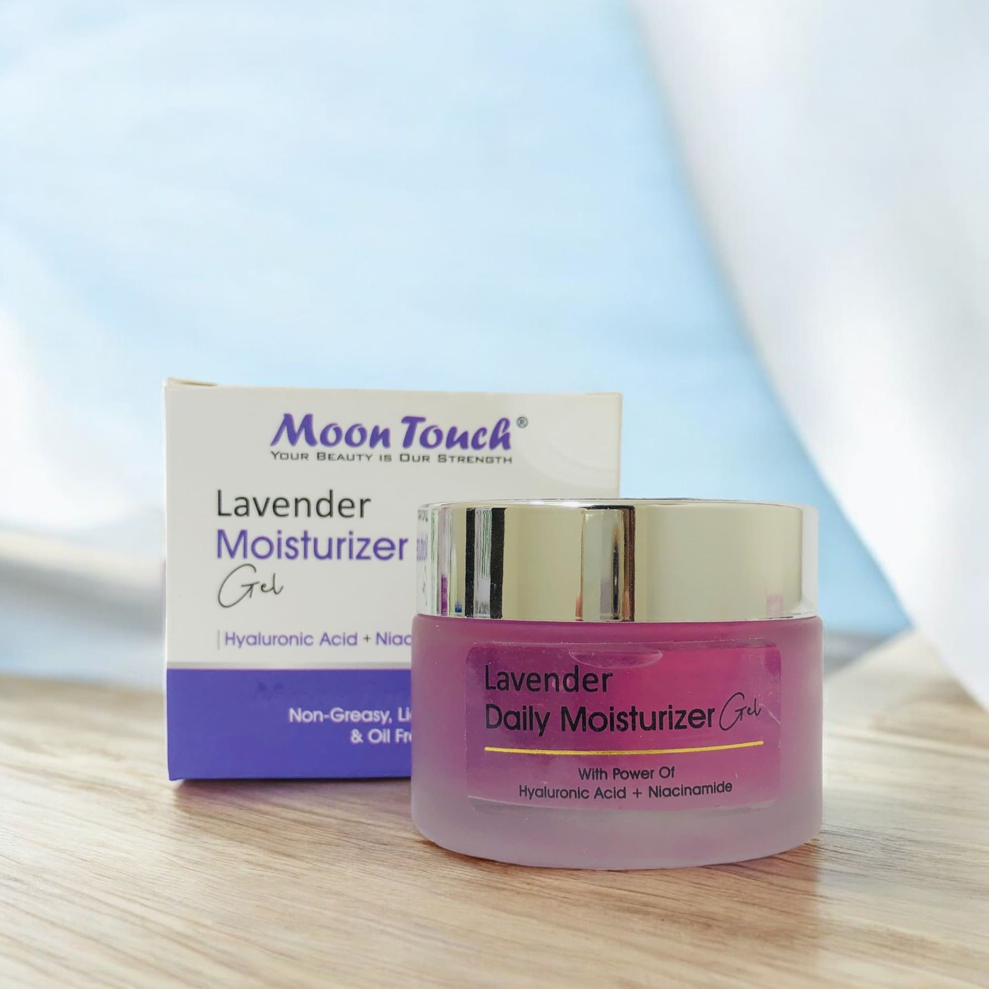 Lavender_Gel-moontouch.jpg Lavender Daily Moisturizer Gel | Best Quality Moisturizer Gel | Lavender Gel - Image 1