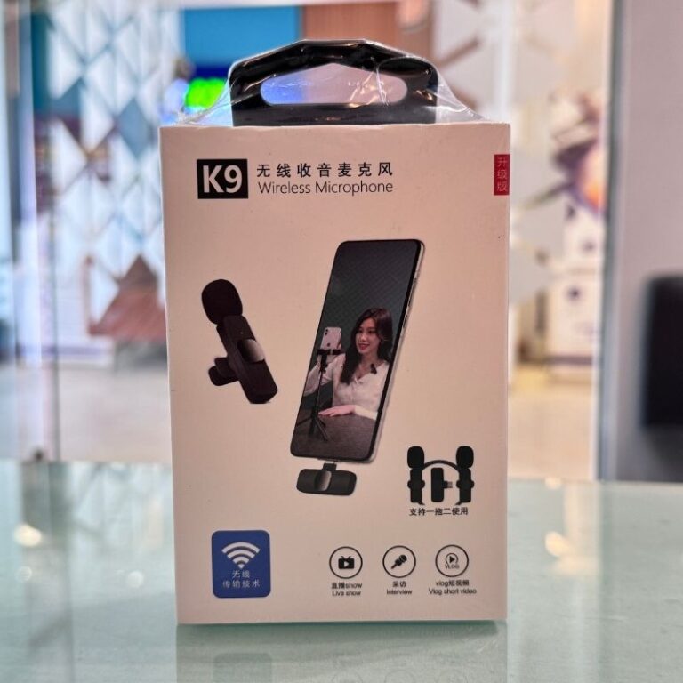K9 Dual Wireless Lavalier Microphone with USB Type-C receiver