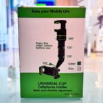Universal 360 degree car rearview mirror phone holder mounted