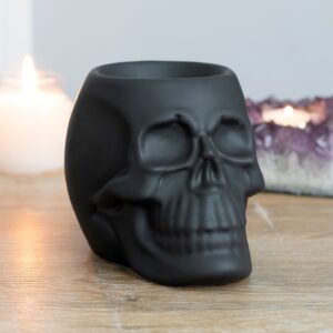 Black Skull Oil Burner
