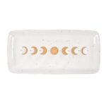 17cm Moon Phase Ceramic Trinket Tray