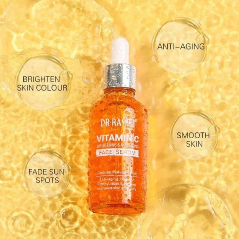 ProductImage52_1761810269.webp Dr. Rashel Vitamin C Brightening and Anti-Aging Face Serum bottle front view