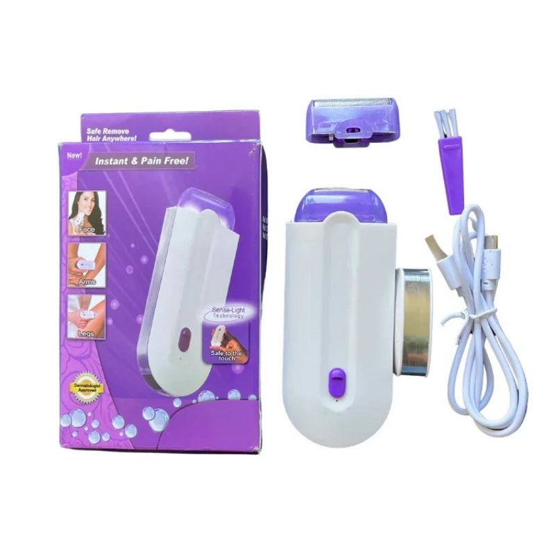 ProductImage5_1753270350.jpg Finishing Touch Rechargeable Hair Remover front view