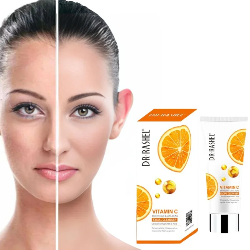 ProductImage61_1761811739.webp Dr. Rashel Vitamin C Brightening Facial Cleanser 80ml front view