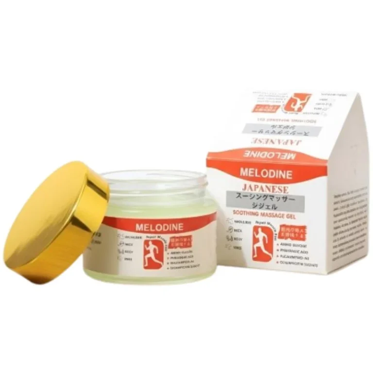 Malodine Japanese pain relief gel tube front view