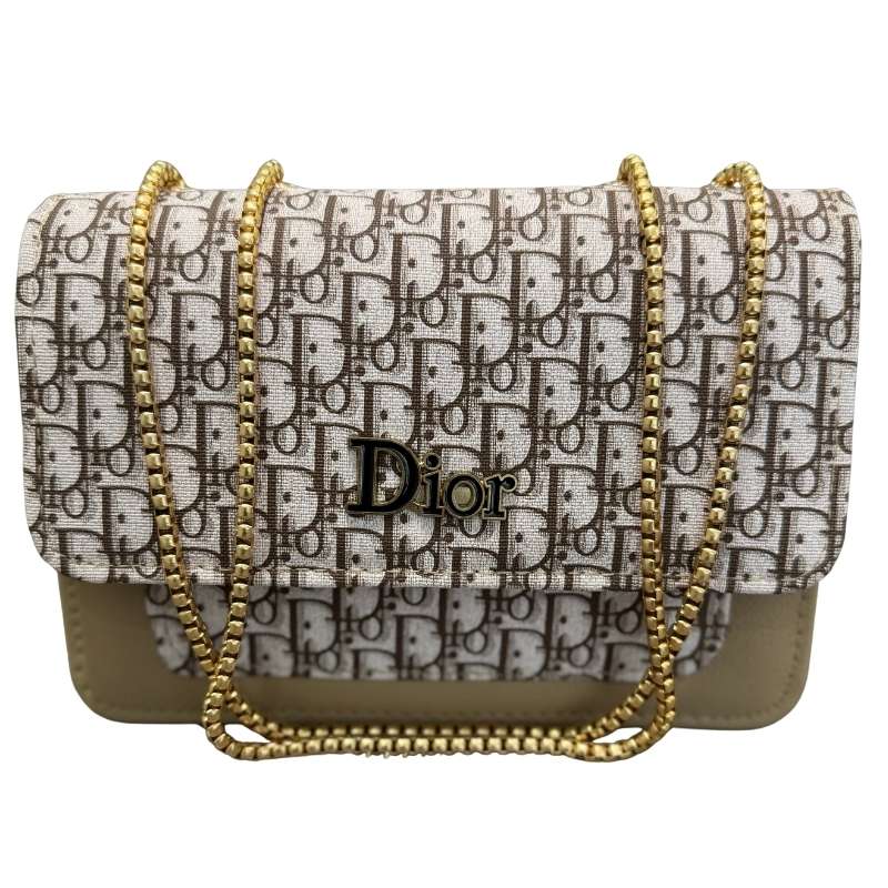 ProductImage95_1755075773.jpg Beige Dior Oblique canvas and leather flap clutch front view
