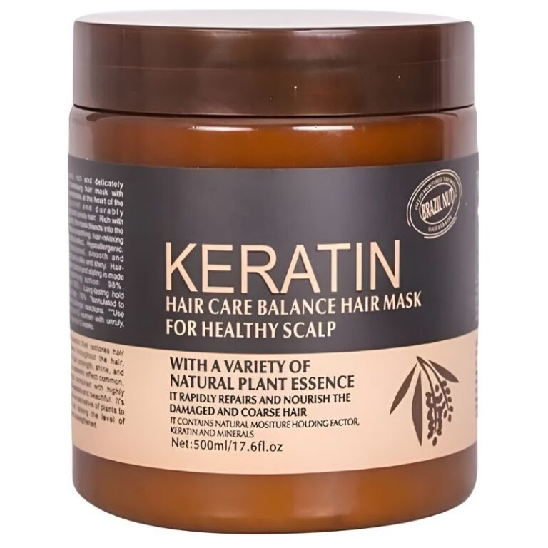 500ml Brazil Nut Keratin Hair Mask container front view