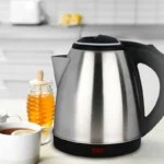 RAF KT-200 stainless steel electric kettle full view