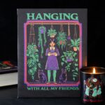19x25cm Hanging With All My Friends Canvas Plaque by Steven Rhodes