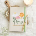 Keep Going, Keep Growing A5 Notebook with Rose Quartz Pen