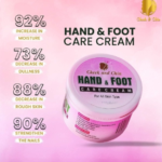 Hand & Foot Care Cream – Deep Moisturizing and Nourishing Formula for Dry, Sensitive Skin Protection and Softness (100 gram)
