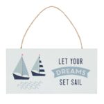 Set Sail Hanging Sign