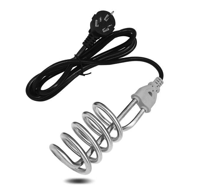 Compact 2000W electric water heating rod in protective box