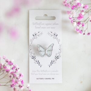 Butterflies Appear Enamel Butterfly Pin