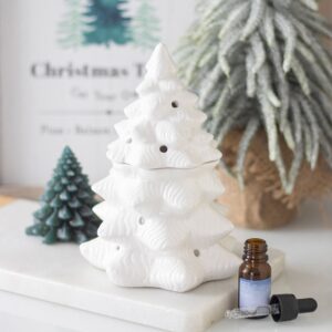 White Fir Tree Oil Burner and Wax Warmer